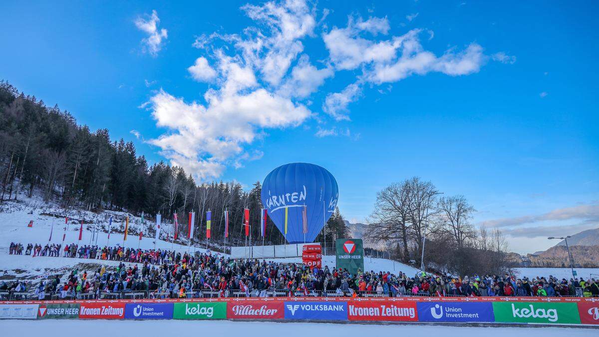 Im Vorjahr fing der Skisprung Weltcup das erste Mal statt | Tausende Sportler kamen in die Alpenarena Villach