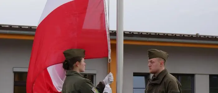 Angelobung in Zeltweg