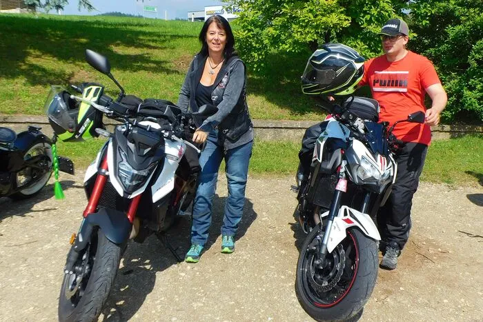 Biker und Bikerinnen, nicht nur aus dem Lavanttal sondern auch weit darüber hinaus. 
