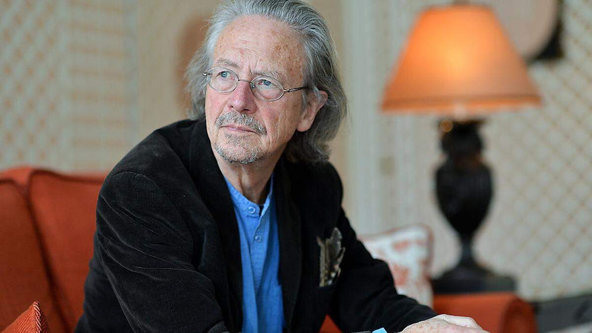 Peter Handke, geboren in Griffen, lebt in Frankreich