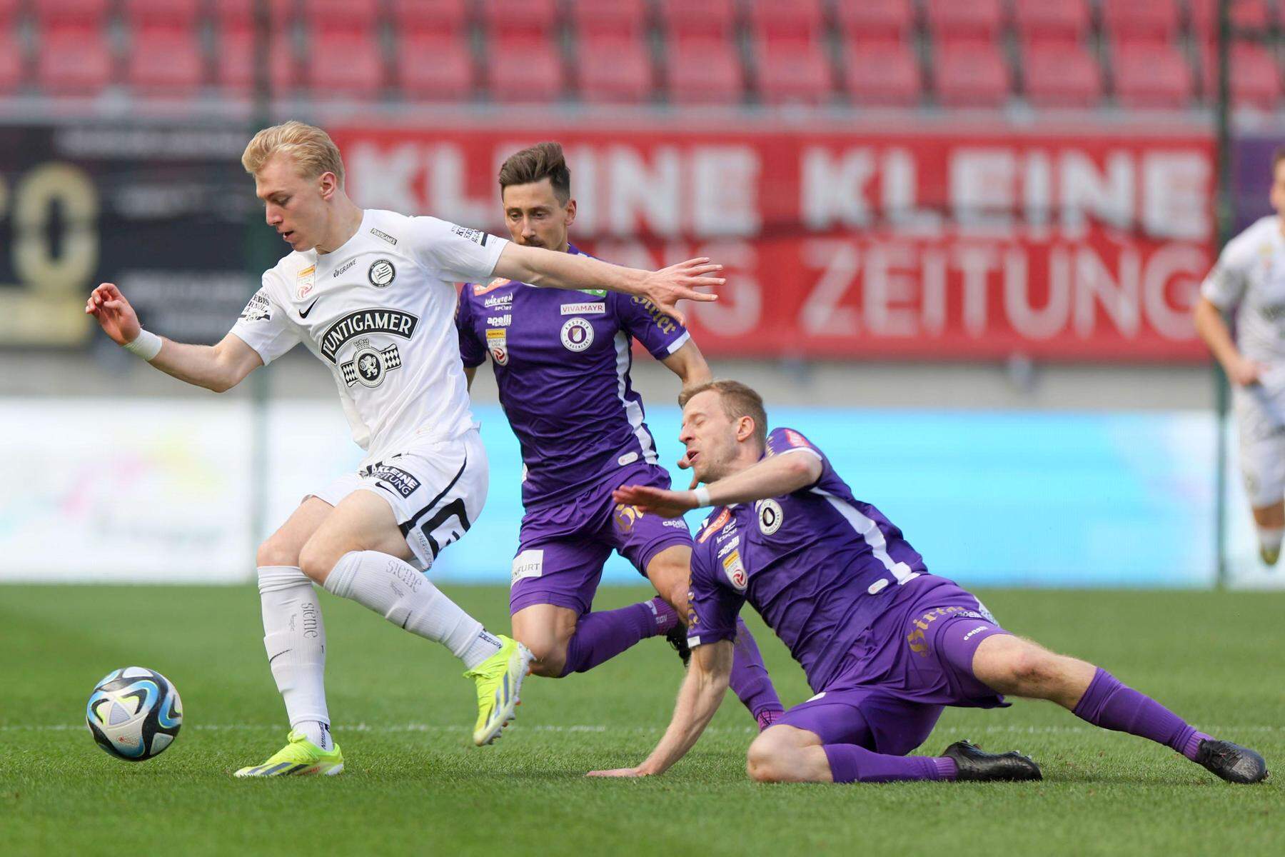 Klagenfurt 0:4 gegen Sturm: Christopher Cvetko: „Wir sind am Boden der Realität angekommen“