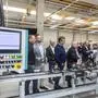 Einblicke in die Motorenproduktion konnten Gäste anlässlich der Eröffnungsfeier gewinnen