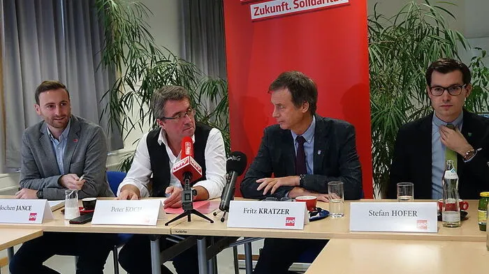 Jance, Koch, Kratzer und Hofer (v. l.)