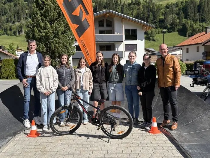 Die MS Sillian feierte ein Radfest der besonderen Art