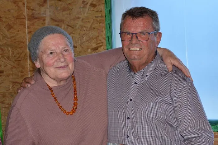 Drumbl Georg und Hermi Wiegele sind seit 60 Jahren Mitglied.