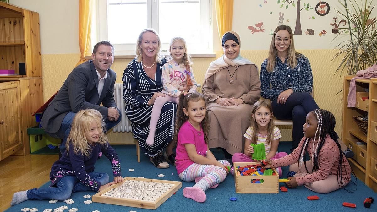 "Projektgruppe Frauen": Neues Integrationsprojekt in Kindergärten in