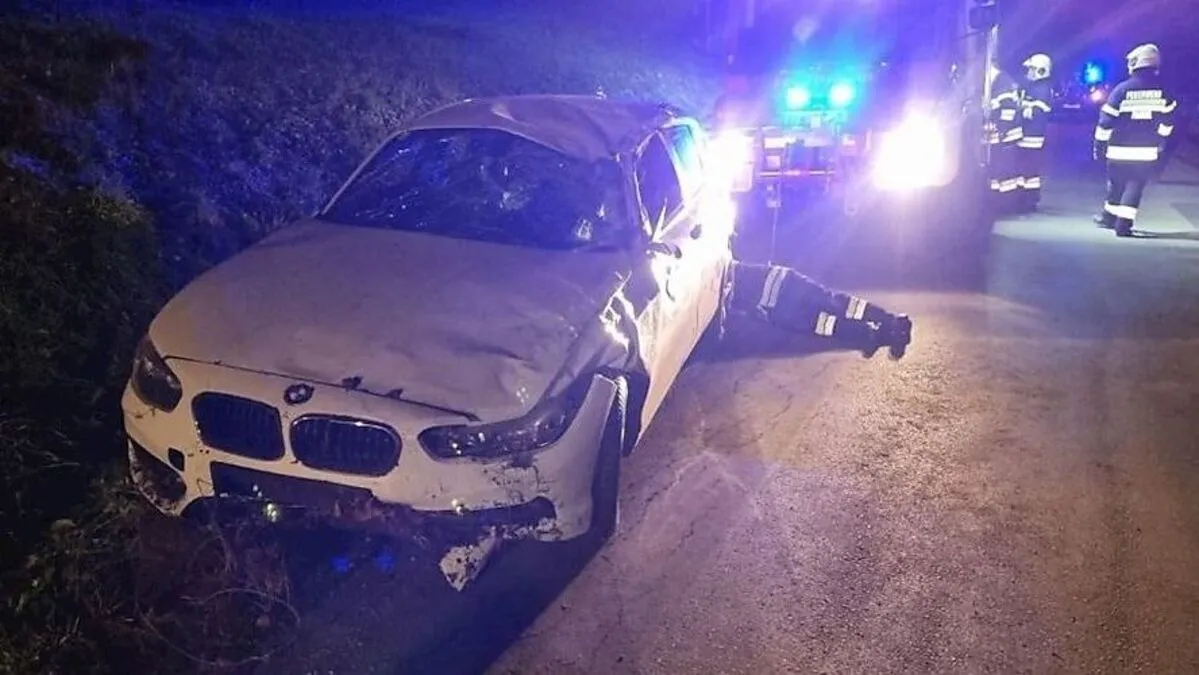 Glück im Unglück hatte der Pkw-Lenker. Er blieb unverletzt.