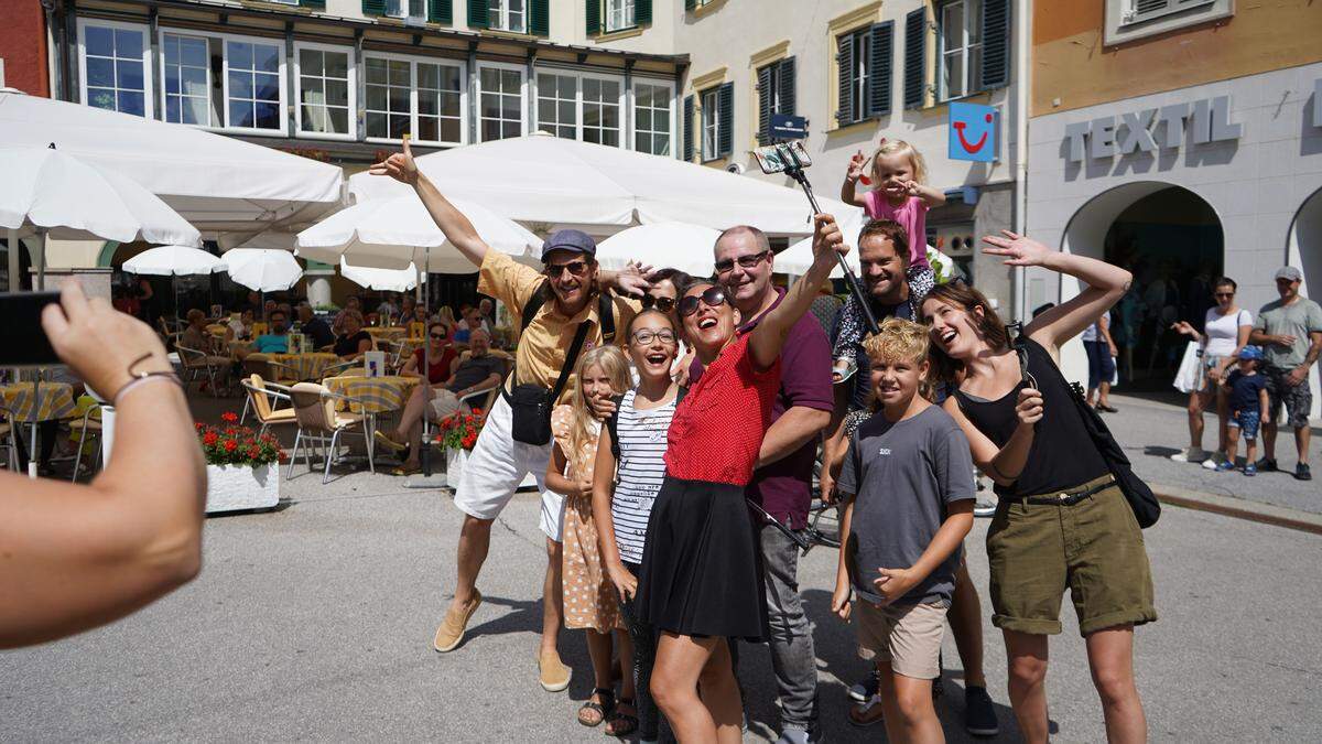 Olala ist endlich in der Innenstadt angekommen!