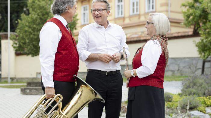 Landeshauptmann Christopher Drexler nutzt die Sommermonate für ein Zeichen des Miteinanders