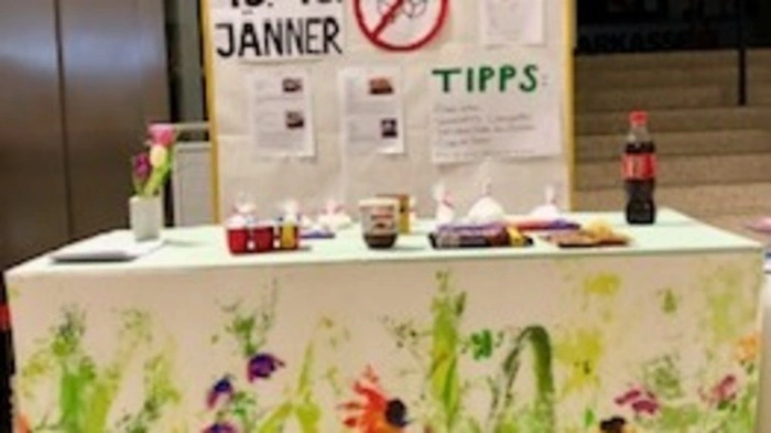 "No Sugar" ist das Thema der Diplomarbeit von Johanna und Martina Langmann, Verena Marcher und Michelle Galli.