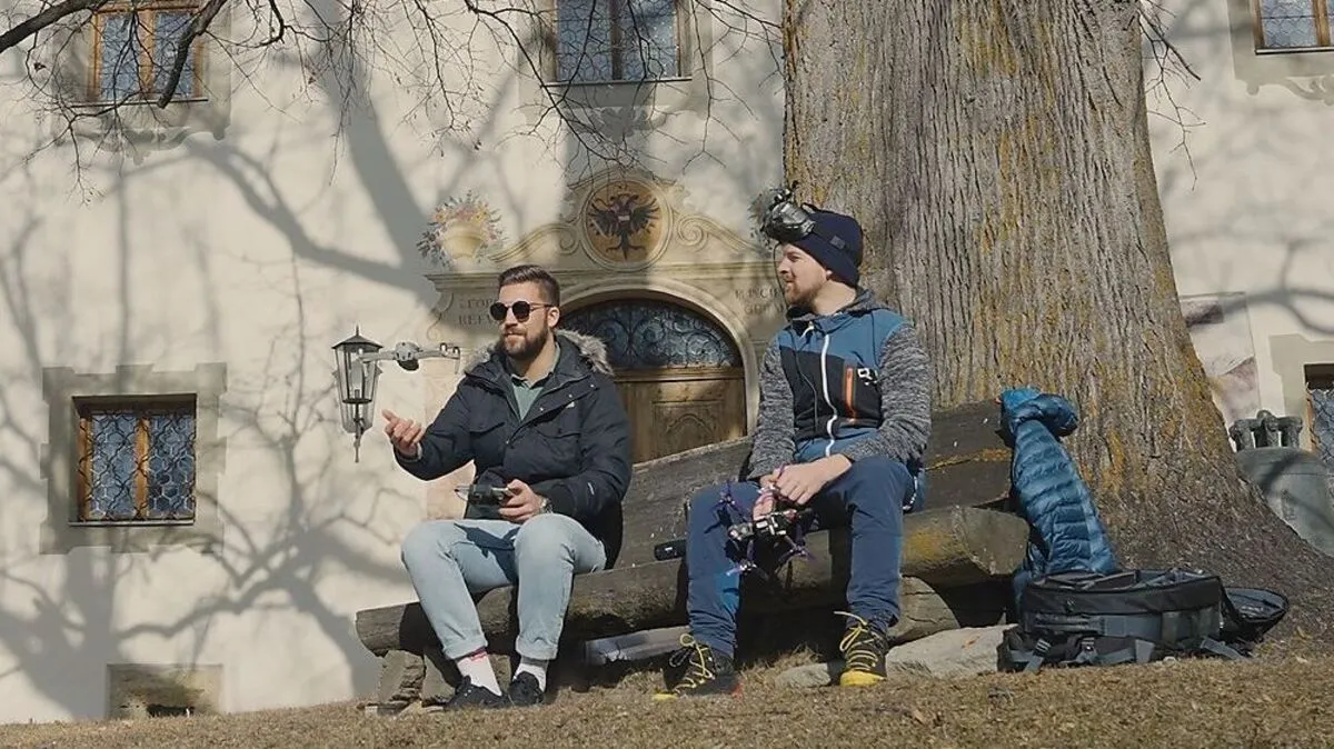 Julian Kollreider und Johannes Mascher hatten die Idee zum Drohnenfestival 