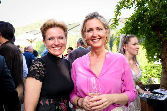 Birgit Reitbauer und Martina Hohenlohe