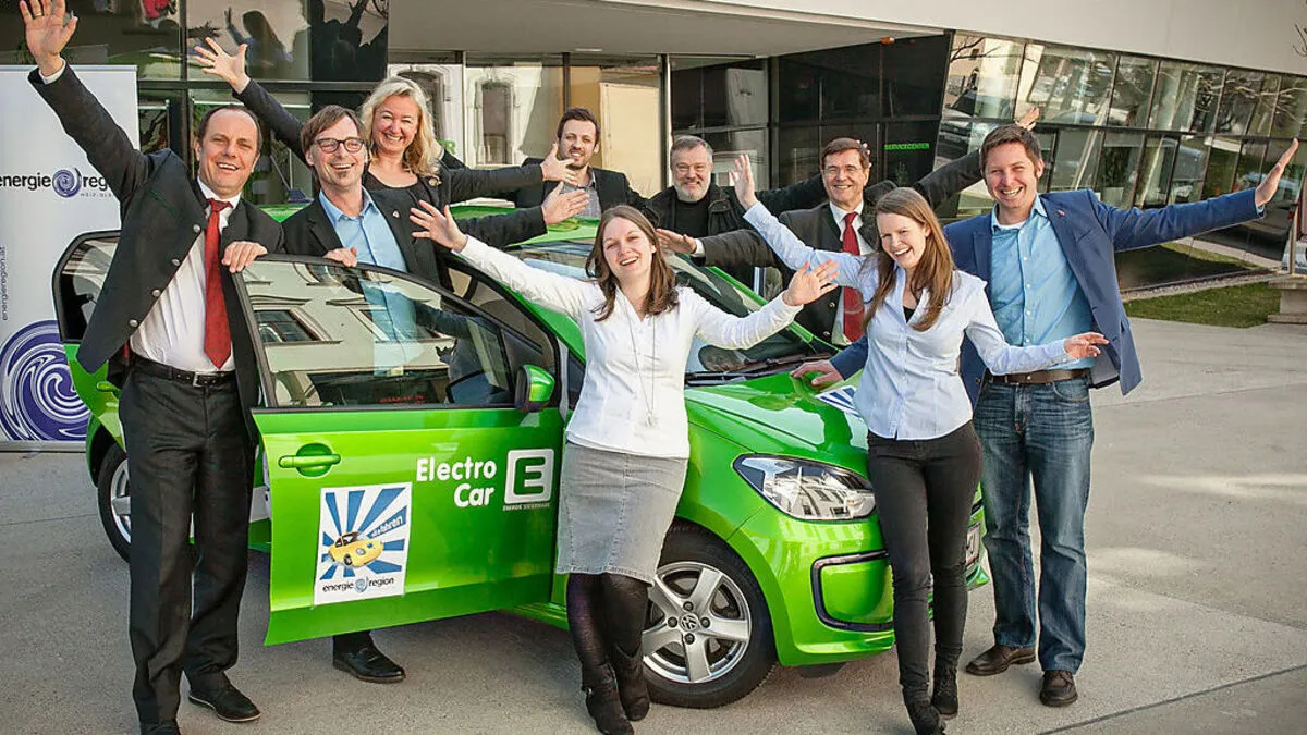 Große Freude herrschte bei den Vertretern der Energieregion und der TU Graz über die Ergebnisse des Projekts "will e-fahren"