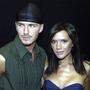 David und Victoria Beckham im Jahr 2000