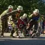 Feuerwehrmänner im Einsatz