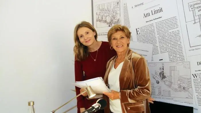 Mit der Schauspielerin Olivia Silhavy hatte das Kunsthaus in Köflach unter ihrer Leiterin Ulrike Janach einen prominenten Gast geladen.