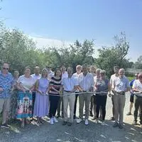 Die Marktgemeinde Neudau feierte gemeinsam mit den burgenländischen und steirischen Nachbargemeinden die Eröffnung des Hochwasserschutzes