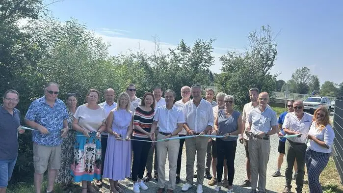 Die Marktgemeinde Neudau feierte gemeinsam mit den burgenländischen und steirischen Nachbargemeinden die Eröffnung des Hochwasserschutzes