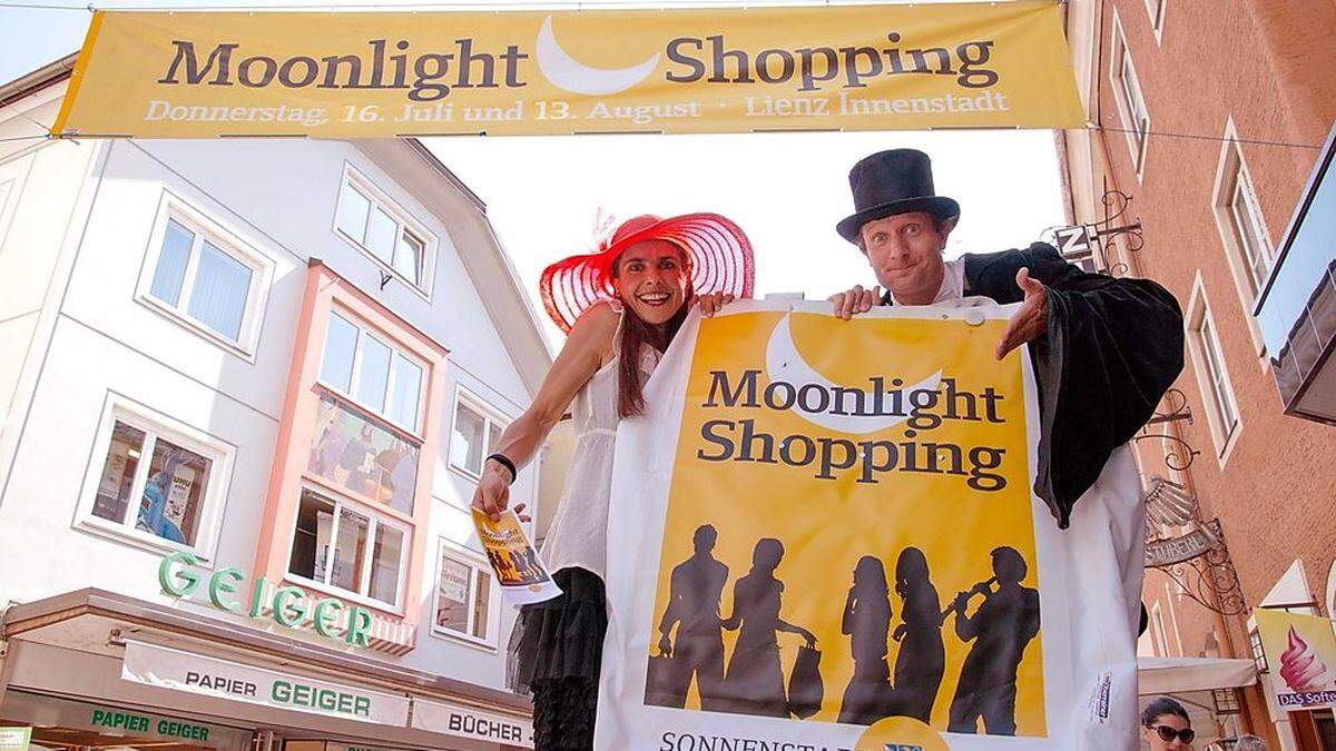 Das elfte Moonlight Sopping geht am Donnerstag über die Bühne