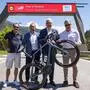 Paco Wrolich, Christian Stattmann, Matthias Krenn und Tour-Direktor Thomas Pupp fiebern dem Start in Bad Kleinkirchheim entgegen