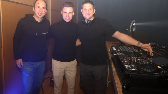 Am Foto von Links: Franz Fortunat, Simon Niederbichler und Jürgen Struggl.



