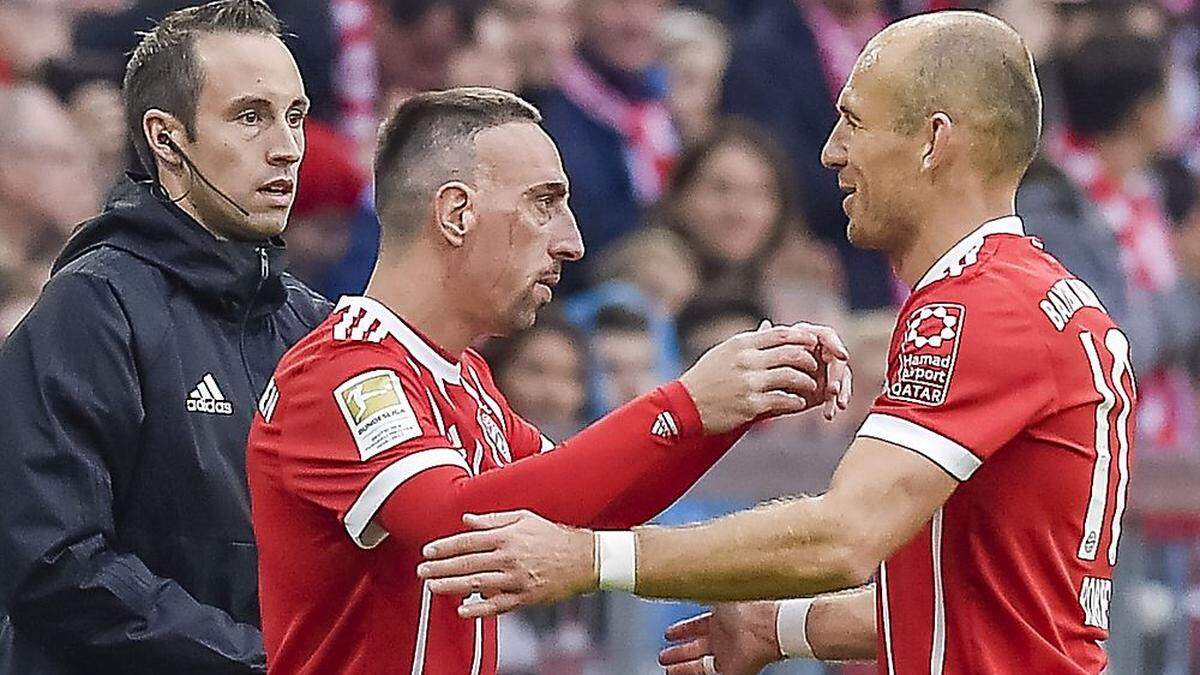 Franck Ribery und Arjen Robben