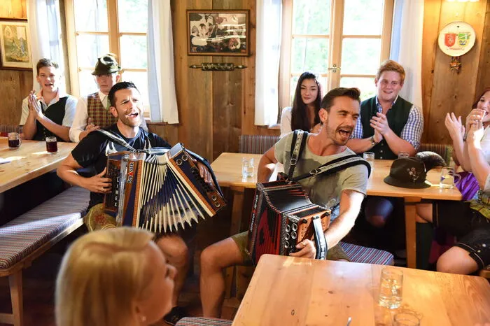 Florian Silbereisen im Duett mit den Seern in der Knödelalm Bad Mitterndorf