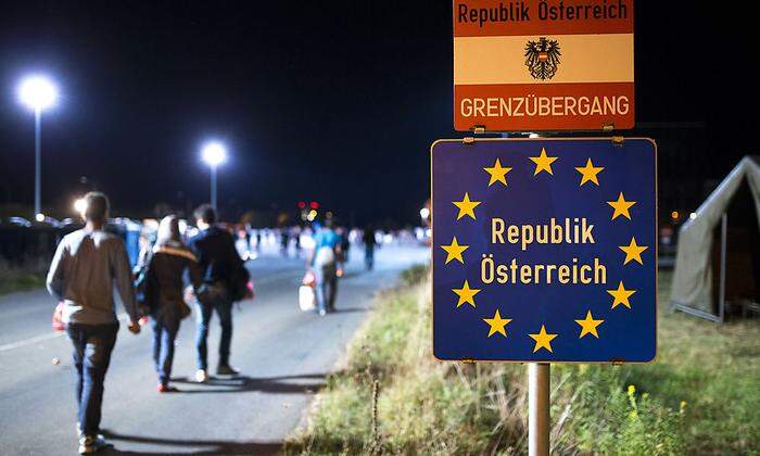 Grenzübergang Heiligenkreuz. Nach EU-Plan ist das Burgenland wieder in der Förderzone