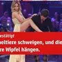 Helene Fischer sorgt für Nachrichten der anderen Art.