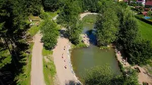 Am Panoramaweg, gegenüber dem Biotop, liegt der Ausgangspunkt des neuen Kneippgesundheits-Erlebnisweges