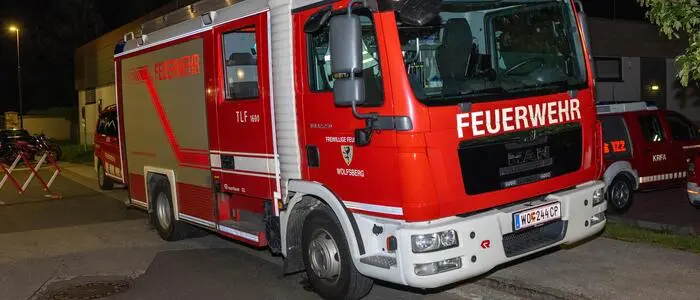 Der Tankwagen der Wolfsberger Feuerwehr 