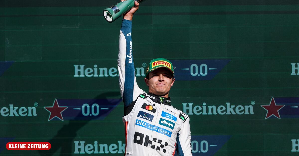 Formel 1: Der Sieg von Lando Norris in Mexiko könnte einen Wendepunkt im WM-Kampf bedeuten