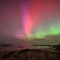 Die Südlichter erstrahlten in Neuseeland in tollen Farben