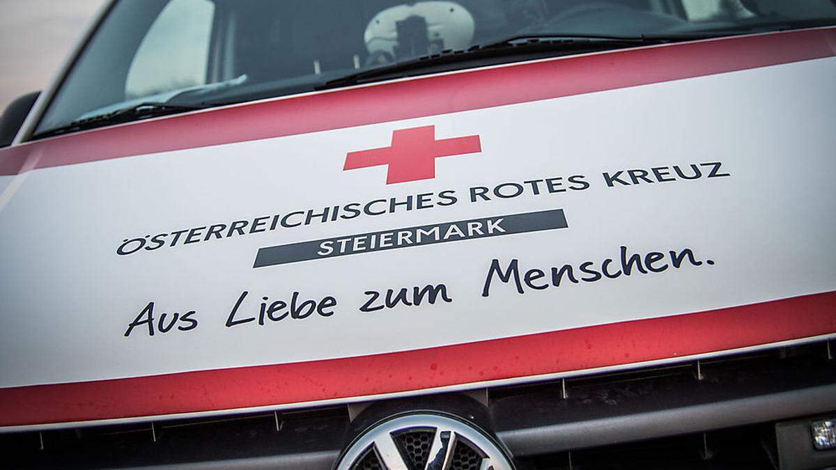 Das Rote Kreuz lieferte den Mann ins Krankenhaus ein