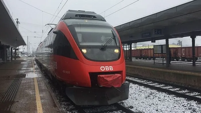 Stehender Zug in Knittelfeld