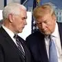 Mike Pence und Donald Trump regierten einst gemeinsam
