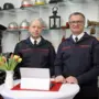 Bereichsfeuerwehrkommandant Landesfeuerwehrrat Erwin Grangl präsentierte gemeinsam mit Brandrat Harald Pöchtrager die Einsatz- und Leistungszahlen des Vorjahres
