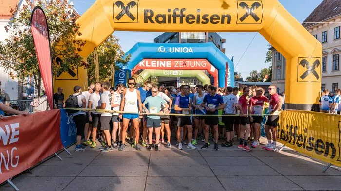 Am Donnerstag (23. September) ging in der Grazer Innenstadt der Raiffeisen Businesslauf 2021 über die Bühne.