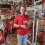 Josef Herunter baute sich in 26 Jahren eine große Sammlung rund um Ferrari auf