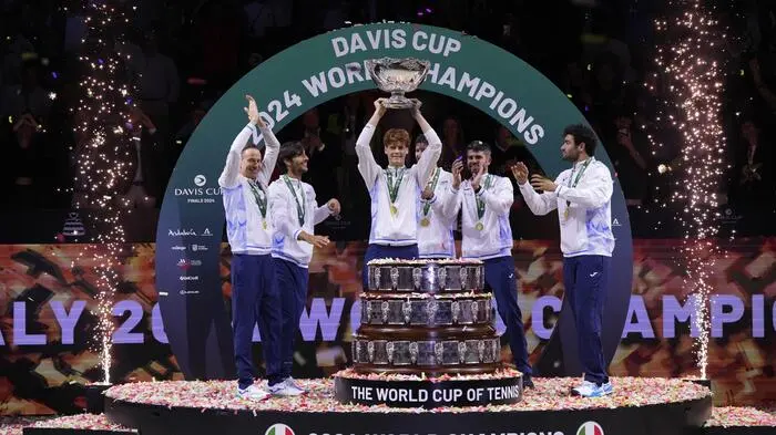 Italien konnte bereits zum 3. Mal das Davis-Cup-Turnier gewinnen 