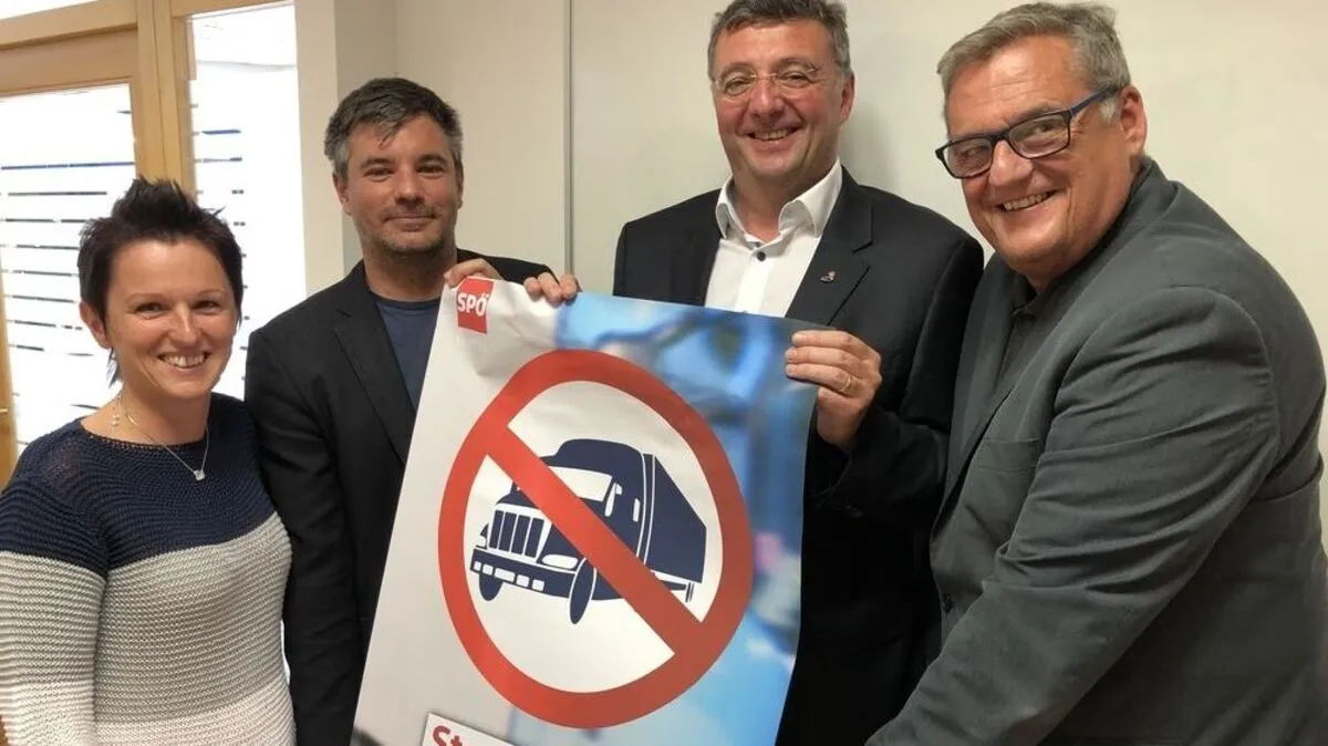 Petra Weiss, Wolfgang Moitzi, Jörg Leichtfried, Heinz Wilding