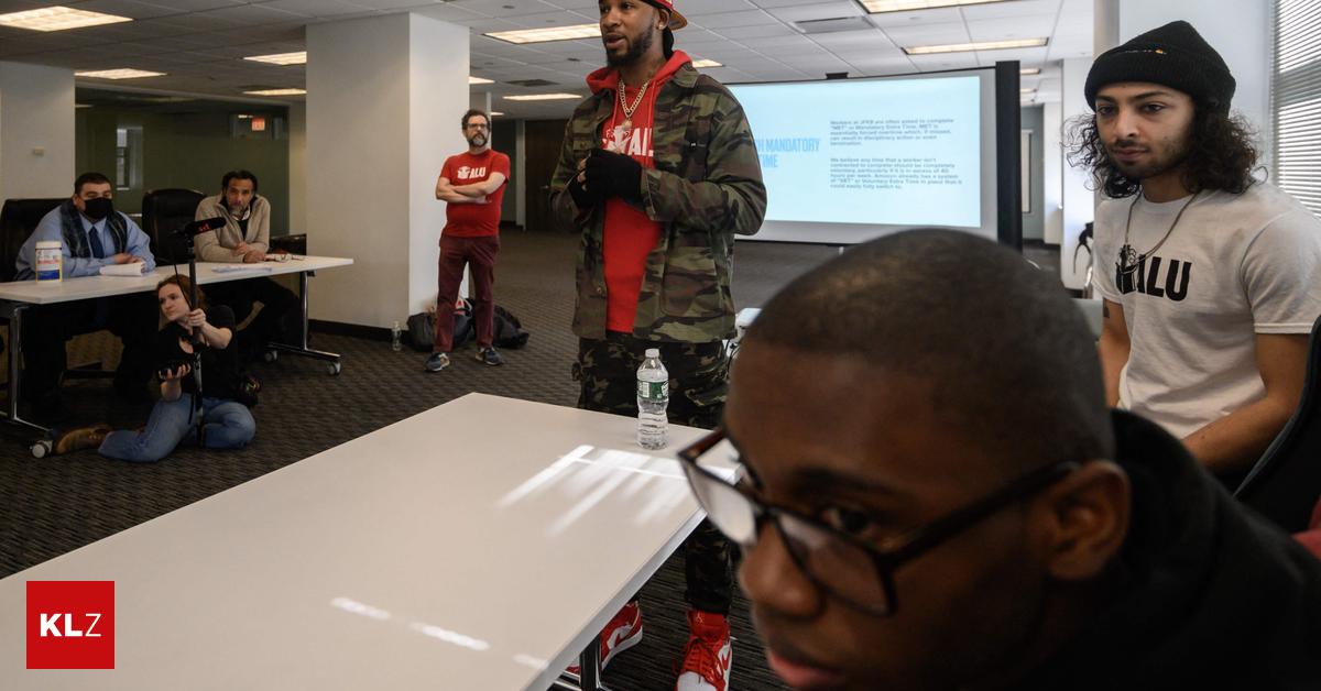 New York Amazon könnte erstmals eine Gewerkschaft bekommen