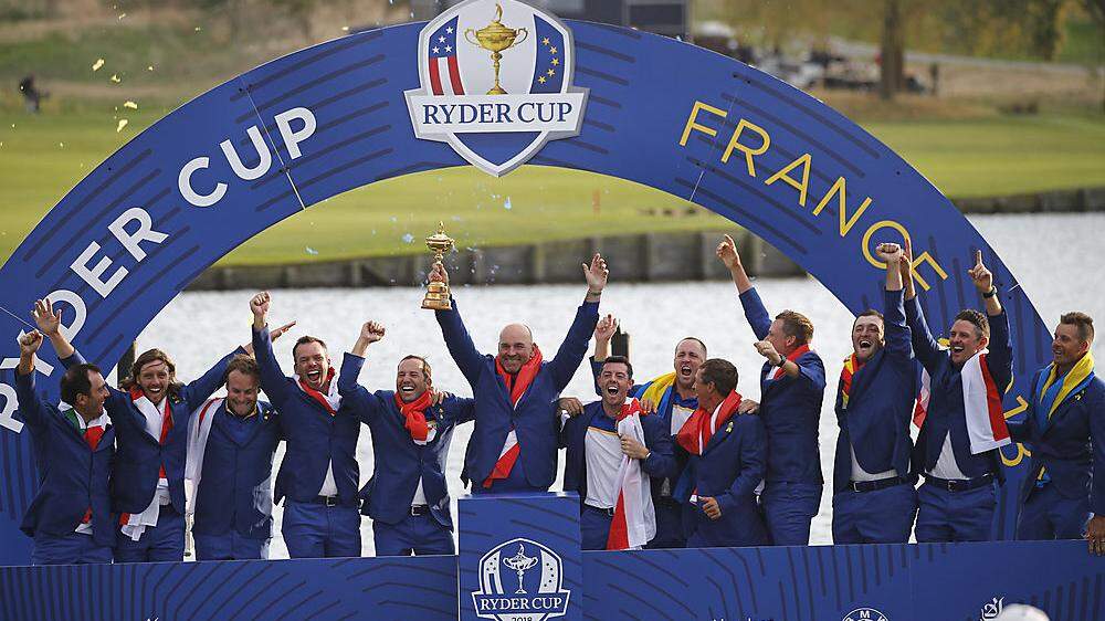 Beim letzten Ryder Cup 2018 jubelte Europa in Frankreich über einen klaren Sieg