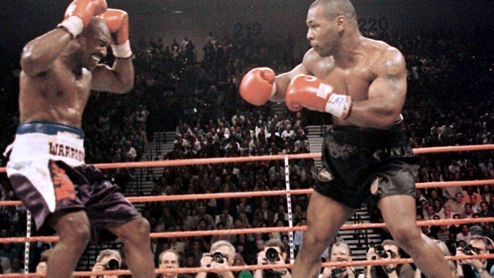 Mike Tyson gegen Evander Holyfield - diese Fight könnte es in naher Zukunft nochmals geben 