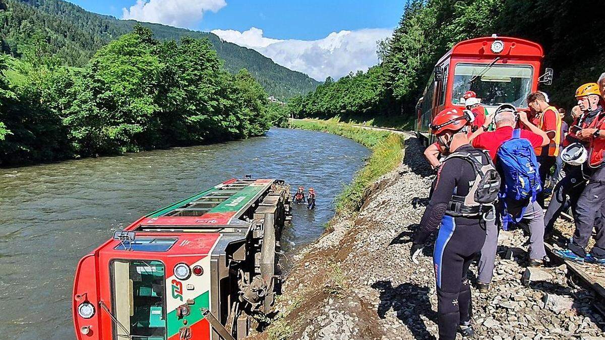 Ein schwerer Unfall der Murtalbahn im Juli 2021 befeuerte die Diskussion um notwendige Investitionen