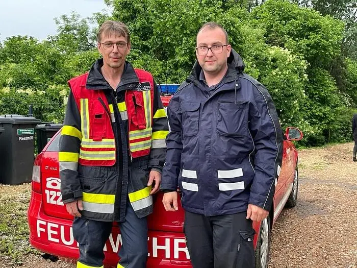 Einsatzleitung: Rene Bittner und Mario Burger 