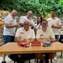 Obmann Josef Niederhold, sein Stellvertreter Gerald Schloffer, Wolfgang Friesenbichler (Schriftführer-Stellvertreter), Gerhard Wollinger (Kassier-Stellvertreter), Sophia Friesenbichler (Schriftführerin) und Markus Ziesler (Kassier)