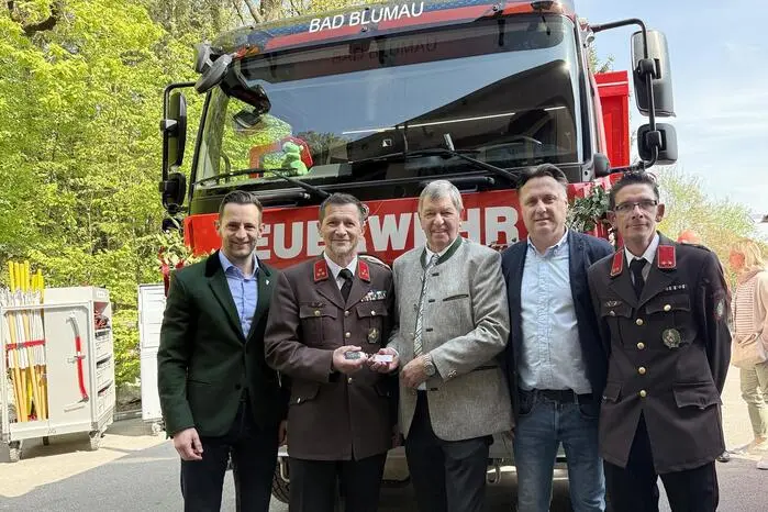 Beim kurzen Festakt in der Kulturhalle begrüßte man zahlreiche Ehrengäste wie Landtagsabgeordneten Lukas Schnitzer, Bereichsfeuerwehrkommandant Gerald Derkitsch, Bürgermeister Manfred Schaffer oder Vizebürgermeister Markus Loidl.