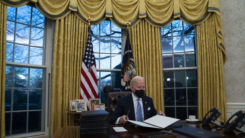 Joe Biden mischt in Washington schon in der ersten Woche ordentlich auf 