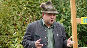 Jäger und Grundbesitzer-Sprecher Edmund Ebner ist das ganze Gelände abgegangen, hat aber nichts gefunden